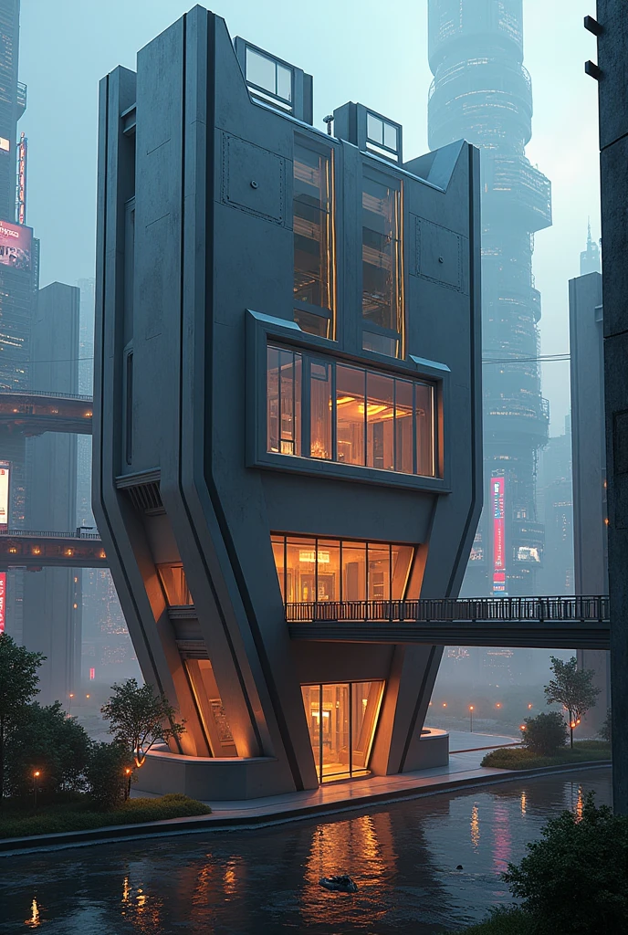 Cyberpunk casa.

