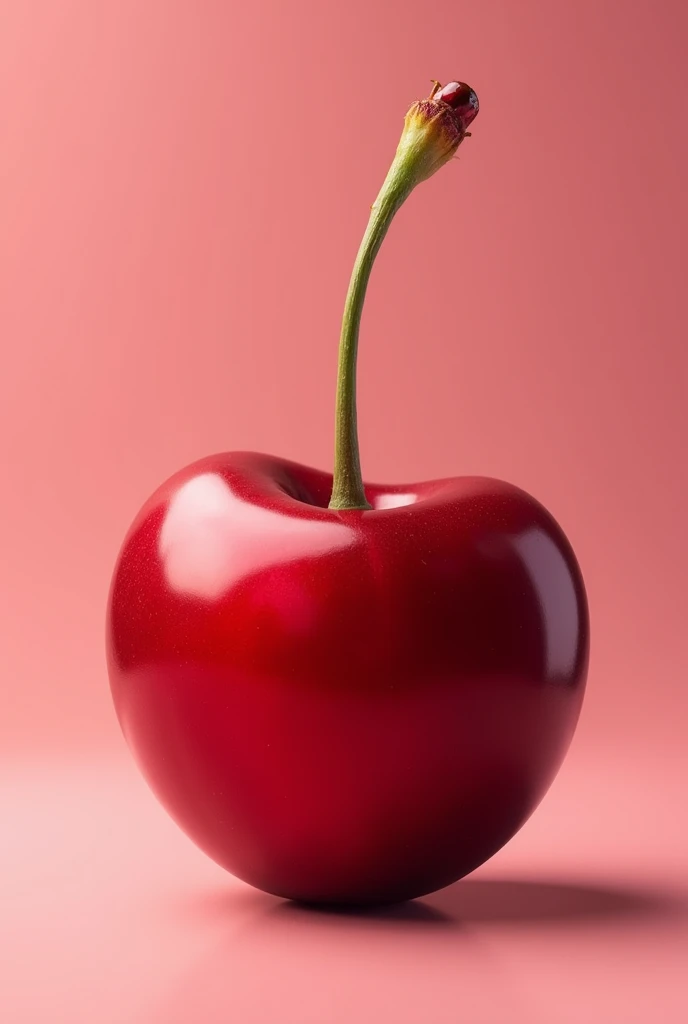 Red, red, like a bright, juicy cherry,