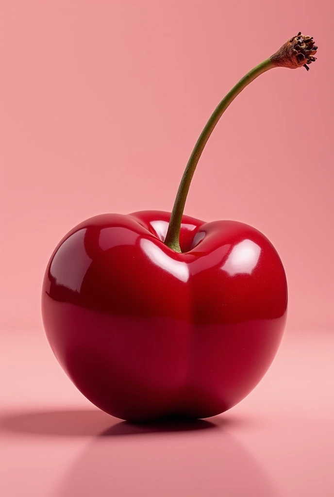 Red, red, like a bright, juicy cherry,