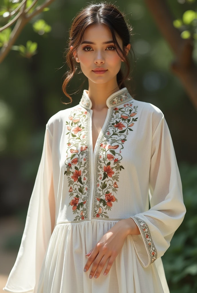 Kamiz easy & beautiful hand abroidery design