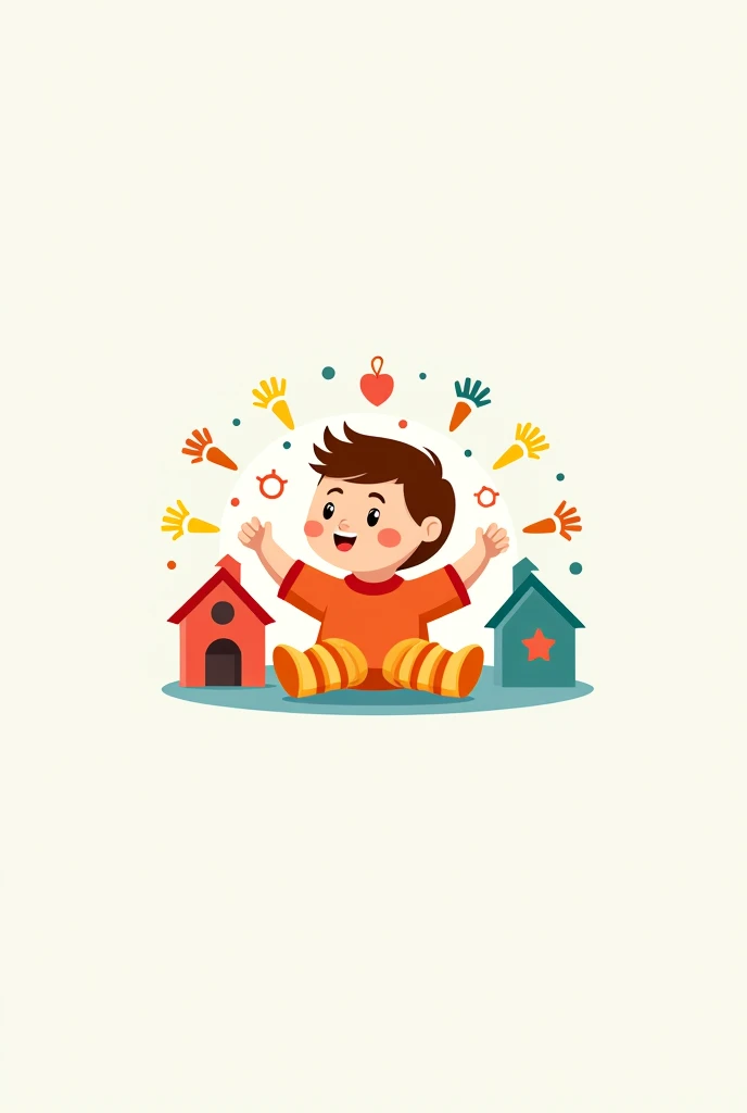 Logo for a comprehensive center "Play and learn"