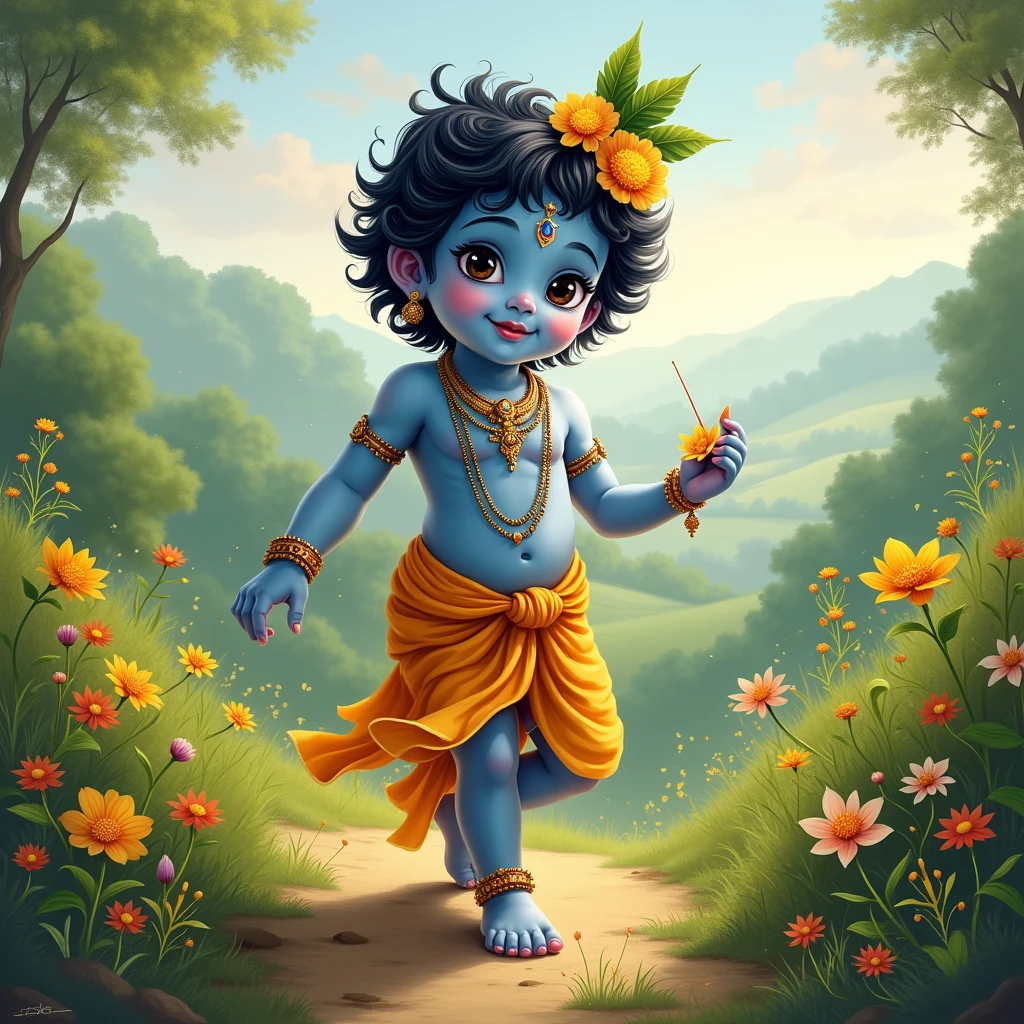 little shree krishna