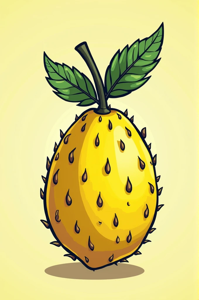 very easy to draw guyabano fruit for filipino themed team banner