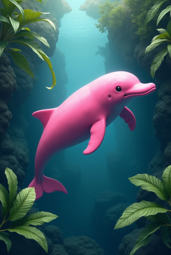 Boto cor de rosa