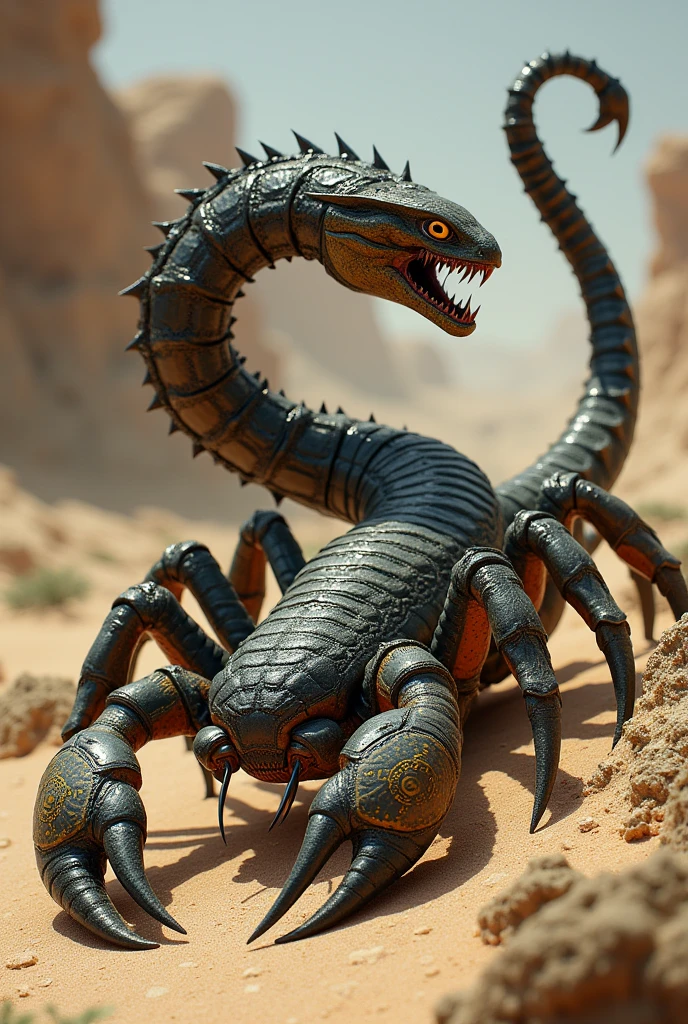 Snake and scorpian fusion