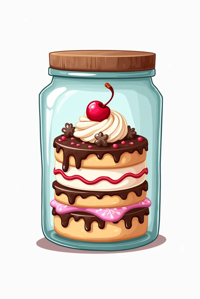 create cake in a jar logo

