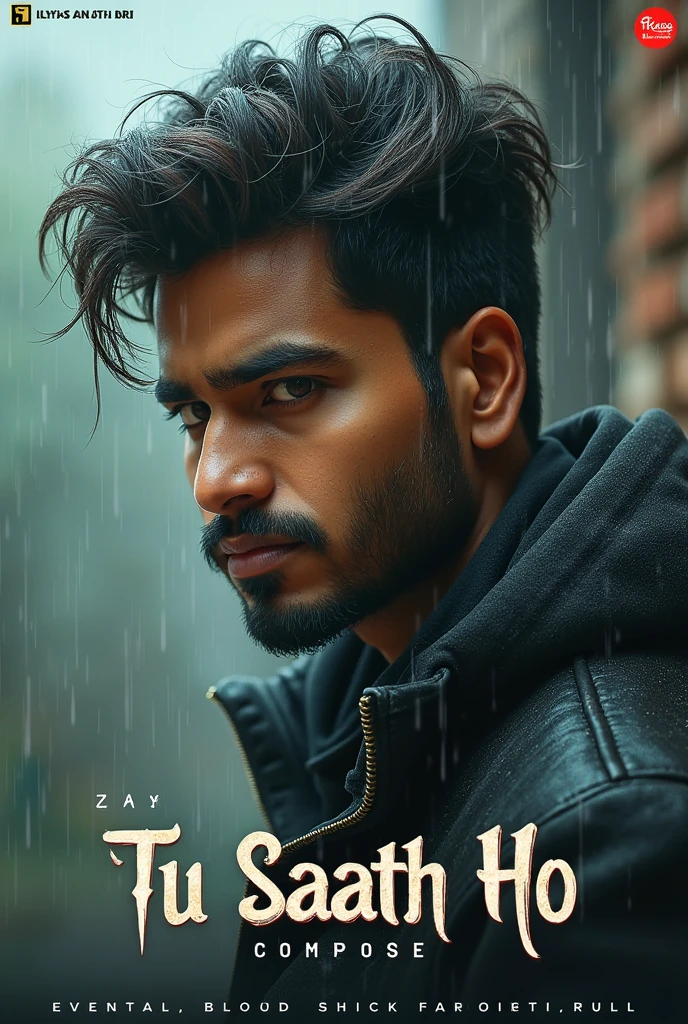 Create a song poster Title Tu Saath Ho Composed By Zaid Ali
PROD BY : iliyas Ansari
With Rainy Season Background Square Size 1600x1600