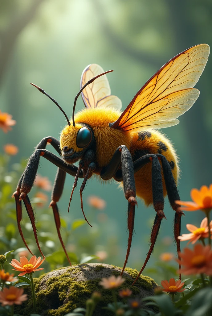 Spider and bee fusion