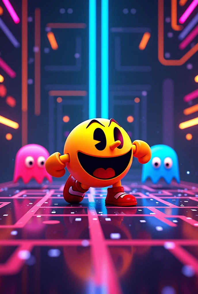 pac man in the 80s