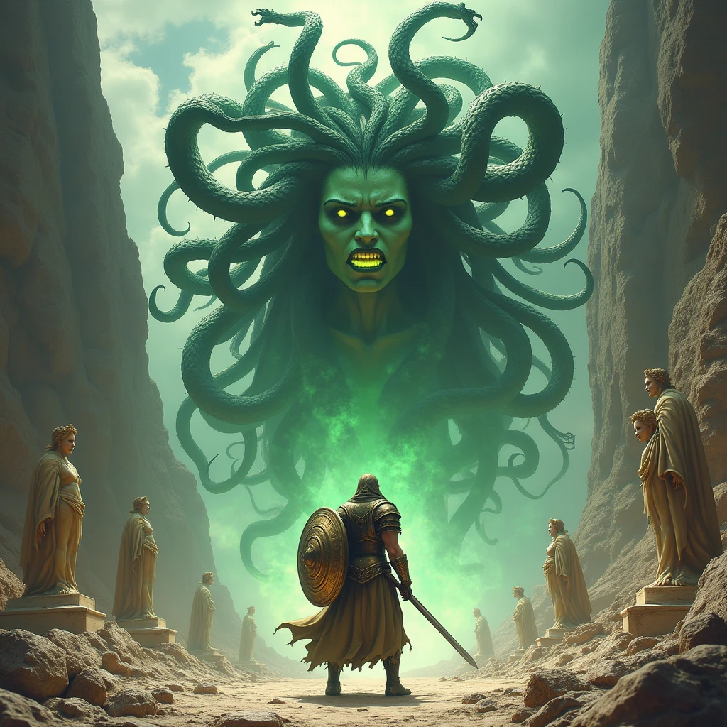 Conquer Medusa and Release Her Curse!