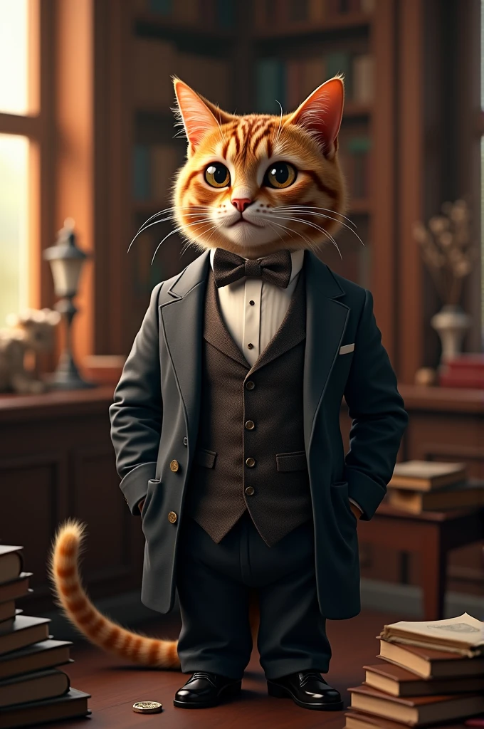 Gentleman cat