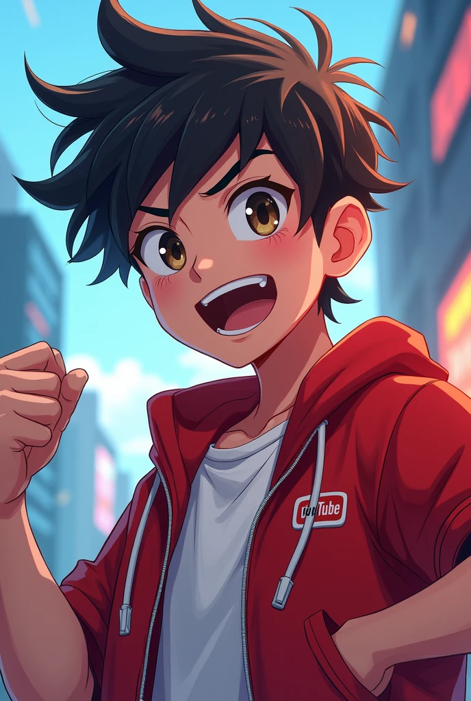 MAKE A ANIME CHARACTER A BOY ATTITUDE BOY YOUTUBE LOGO WITHOUT TEXT