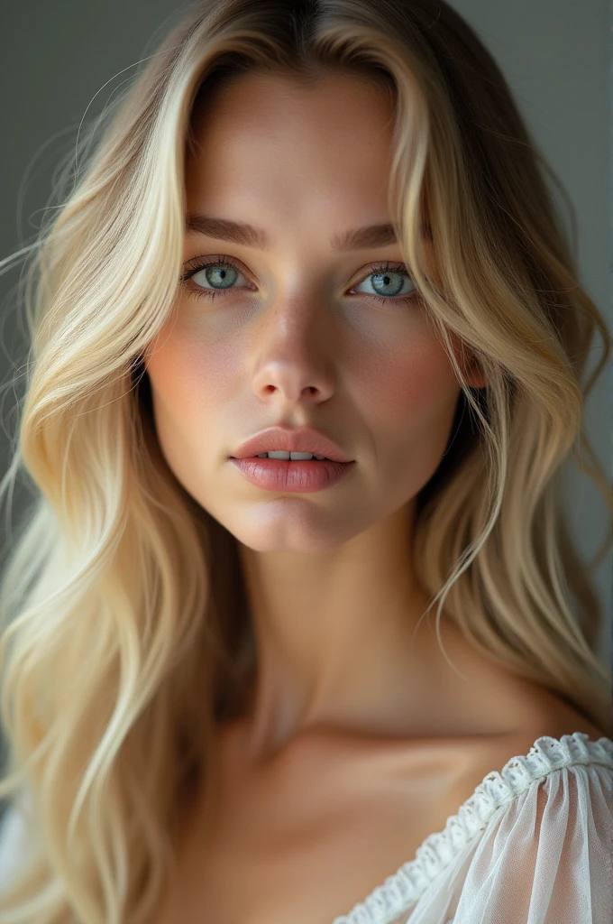 blonde German woman