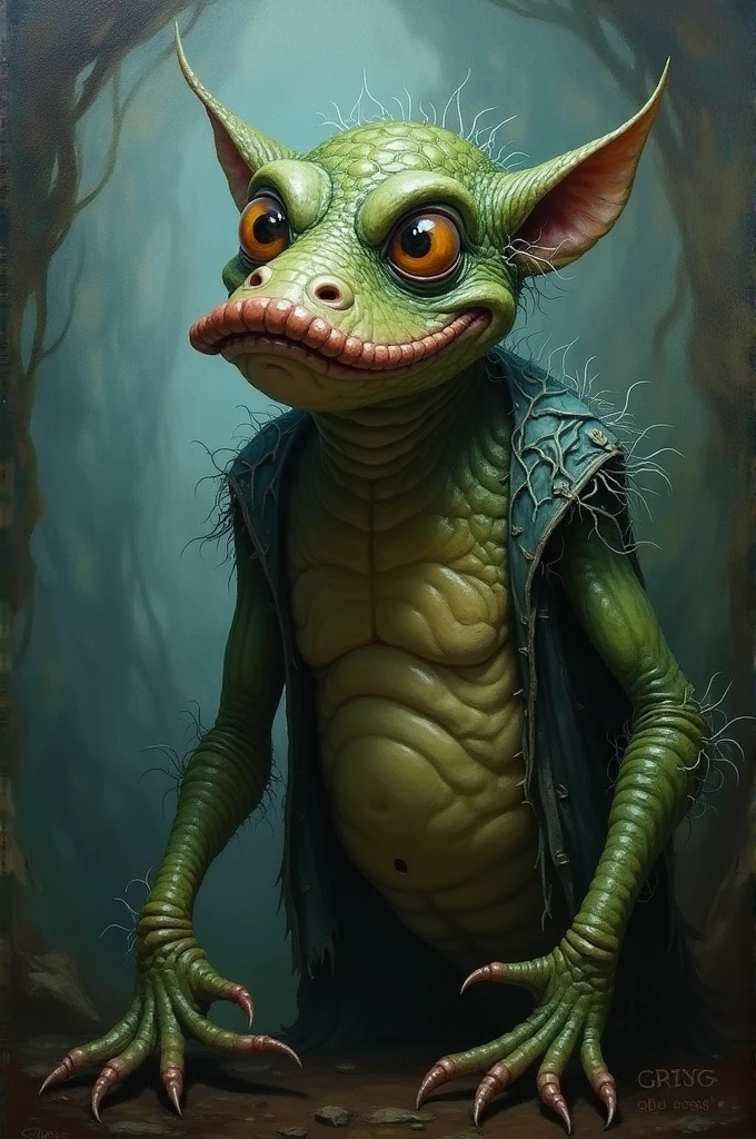 Old Gregg oil painting 