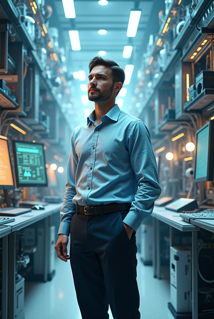 Computer engineer making his future 