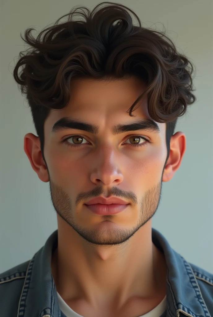 Create ultrarealstic image of a 22 year old young boy