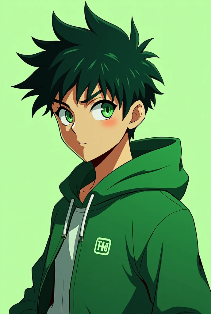 MAKE A ANIME CHARACTER A BOY ATTITUDE BOY YOUTUBE LOGO WITHOUT TEXT IMAGE COLOUR GREEN