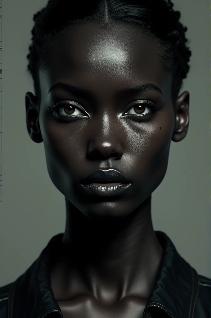 Black skinned Japanese