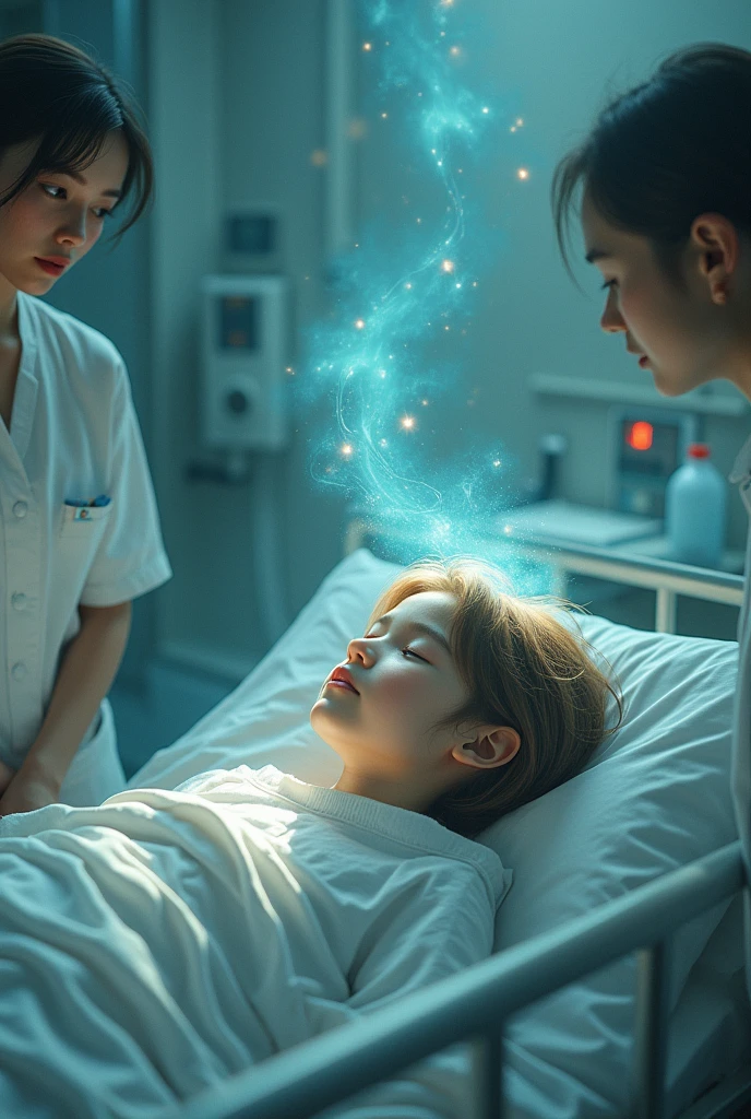 Girl in hospital dies but revives due to a magical position