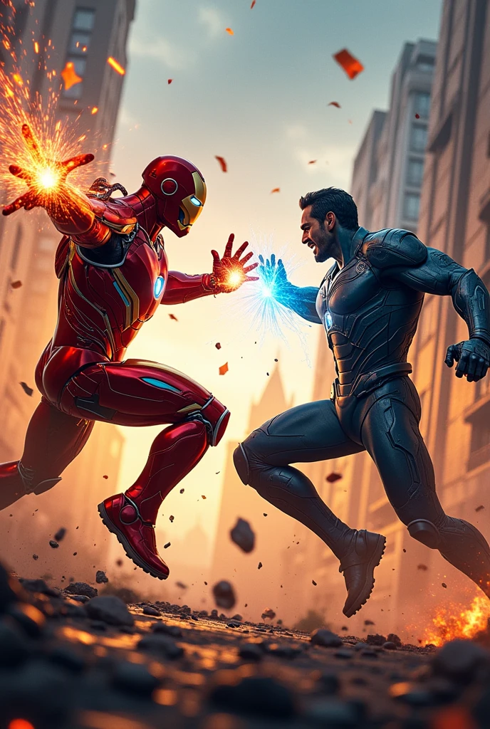 Iron man vs krrish
fight