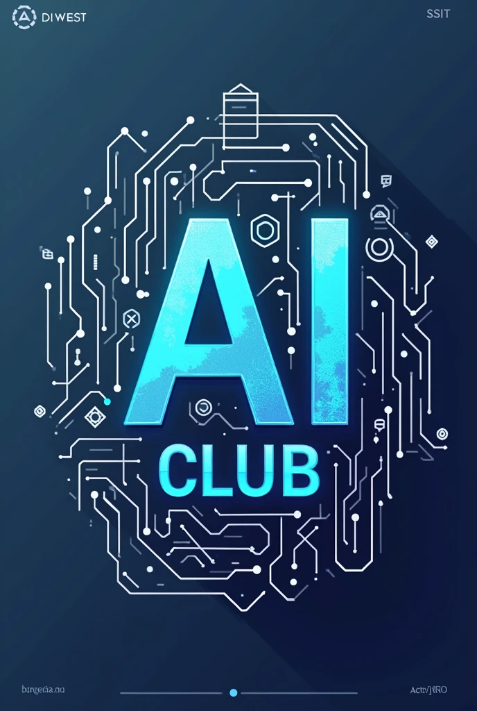 Create logo for AI ML Club and add SSIT