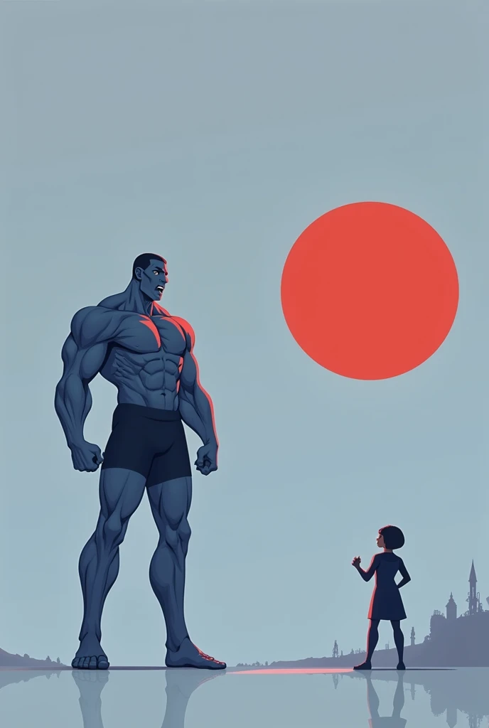 The arena falls silent as the mighty Ares steps forth, his muscular form casting an imposing shadow. His eyes burn with the intensity of a thousand battles as he scans the crowd, daring any challenger to face him. With a thunderous roar, he raises his fists, ready to unleash his fury upon any foolish enough to stand against him.