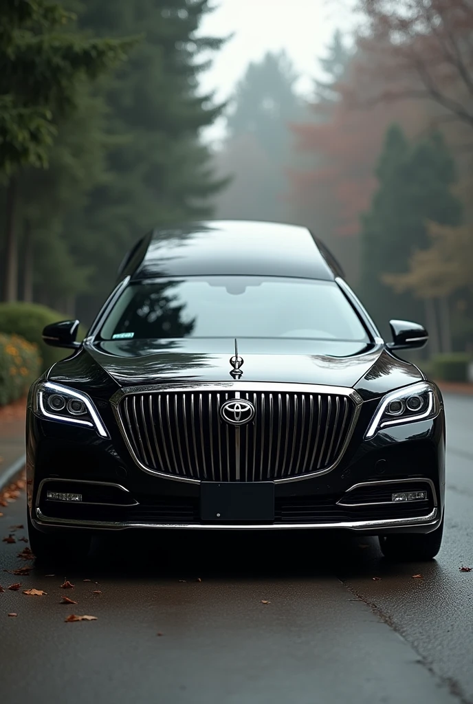 Make it a Toyota Century hearse and widen the angle of view