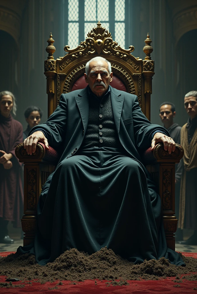 One is talking to the king in the night court