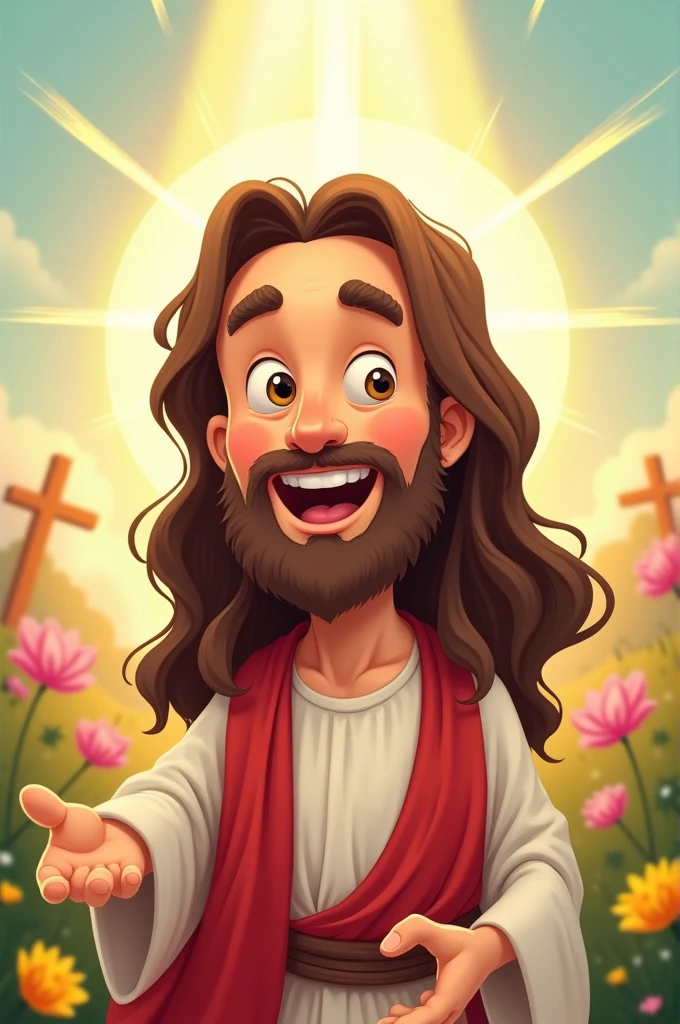 Lord Jesus cartoon