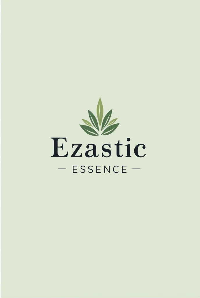 Create a logo for my Shopify store named "EZASTIC ESSENCE".
Made a logo