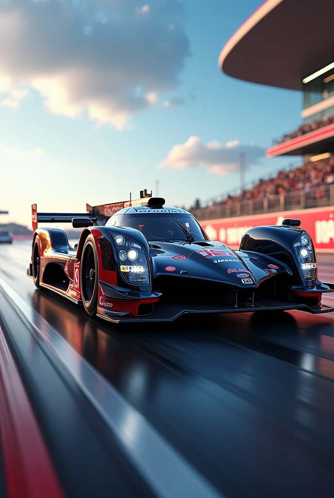 Racing car drawing