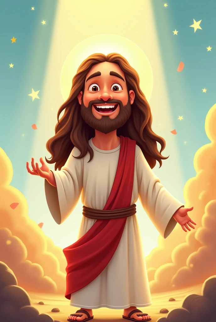 Lord Jesus cartoon