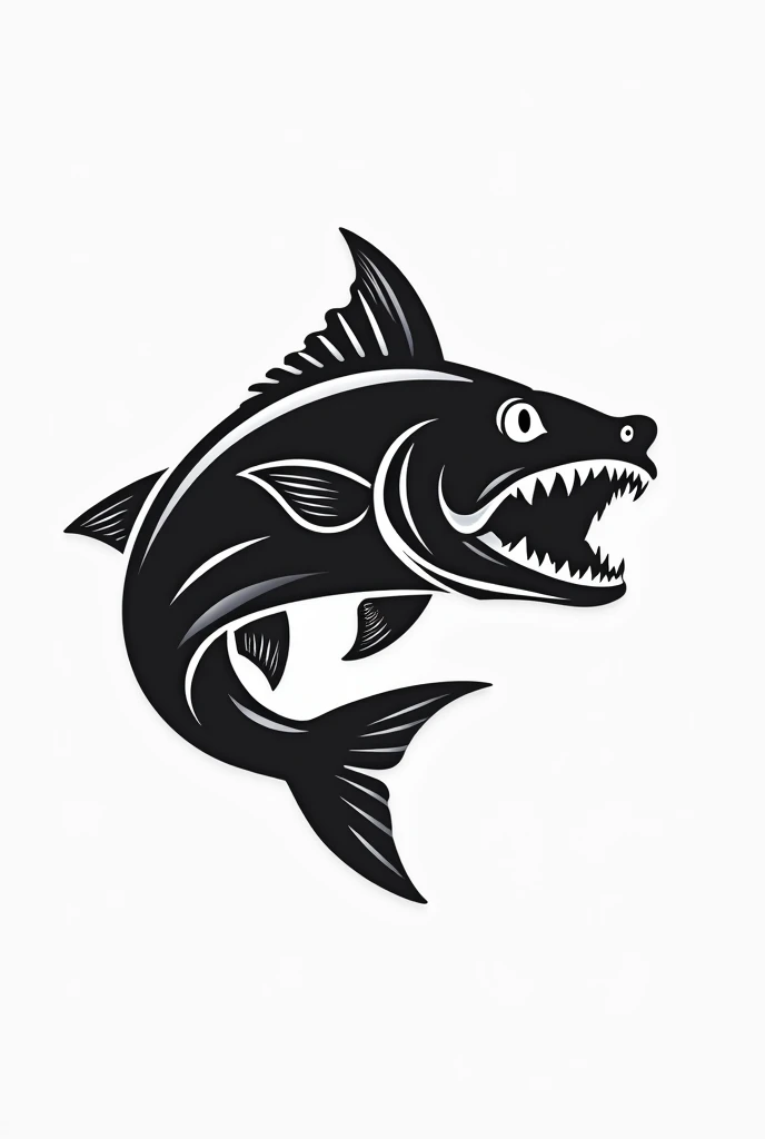 company logo of a sucked fish with a good jaw