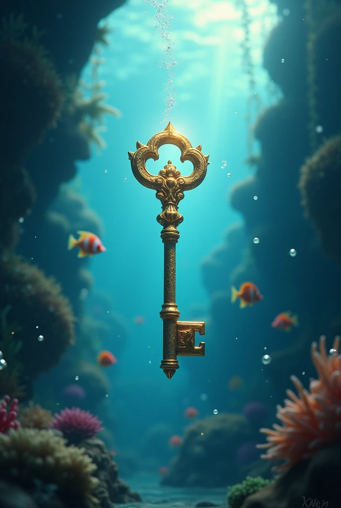 Key under the sea
