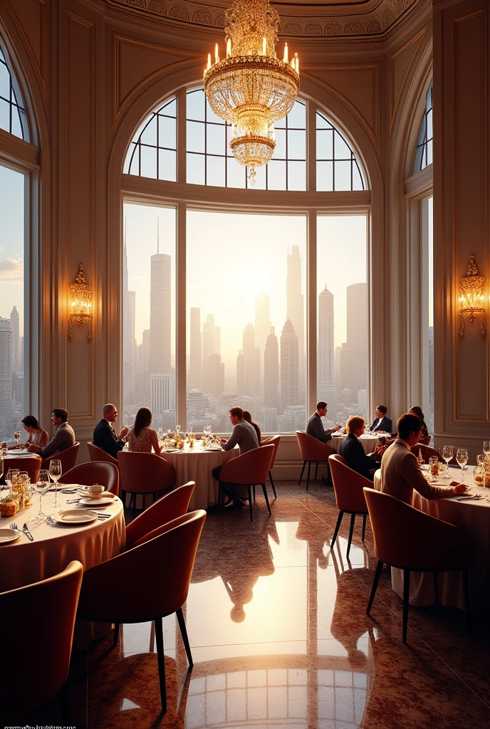 Restaurant with luxury
