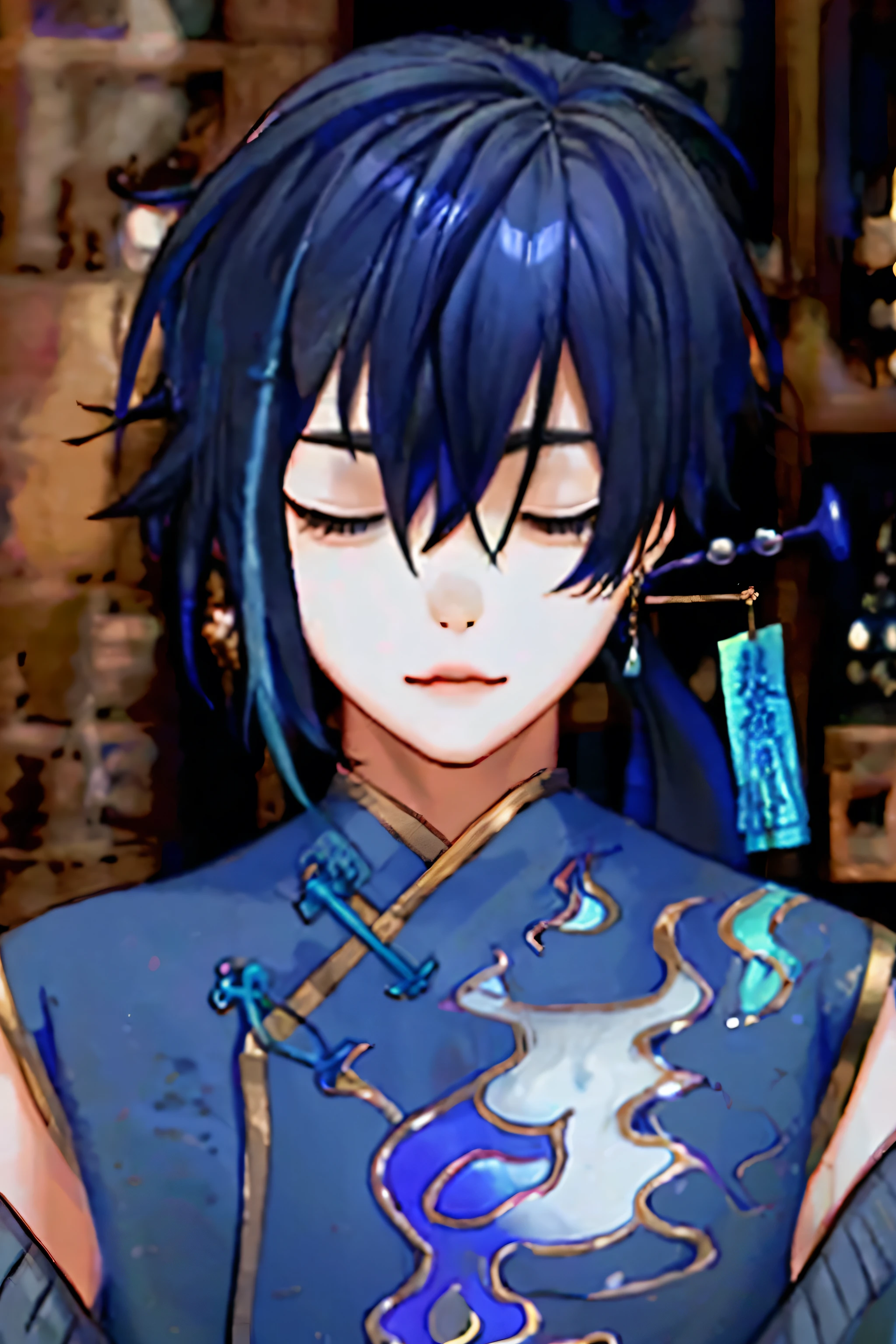 sleepy、Play Jelly Tetris、play with hands、Playing Tetris with jelly in hand、yotogi