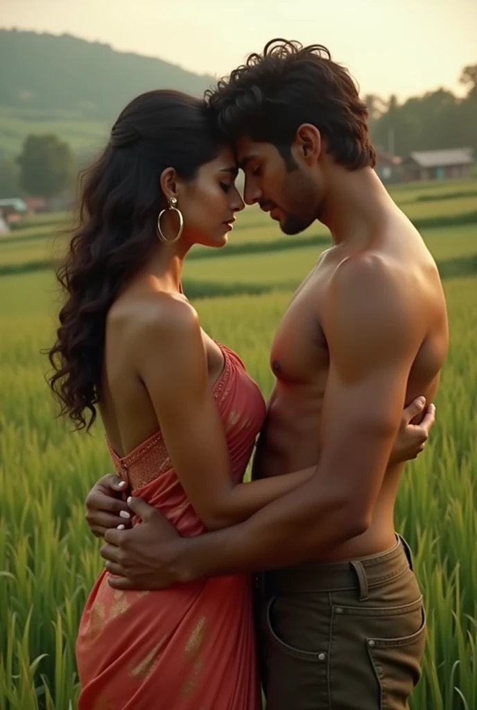 Full nude indian girl in farm with is boyfriends
