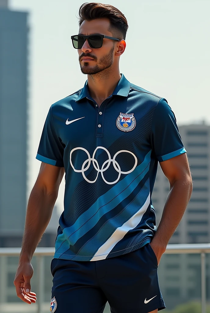 An interclass shirt with an Olympic theme that has the approval of a perfectionist. May it be beautiful and stunning