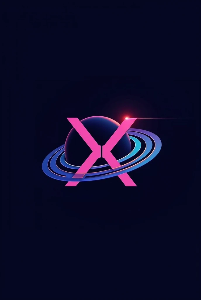I'm going to set up an astronomy group like NASA. Create a logo for the astronomy group. Add Saturn and have purple, blue and black colors with a more modern style with the name ASTROXPLORER and that it has the same symbol that is in the name of but in the name of ASTROXPLORER and that the name is in the middle like that, then put the name ASTROXPLORER and make it very beautiful with the stylized name.