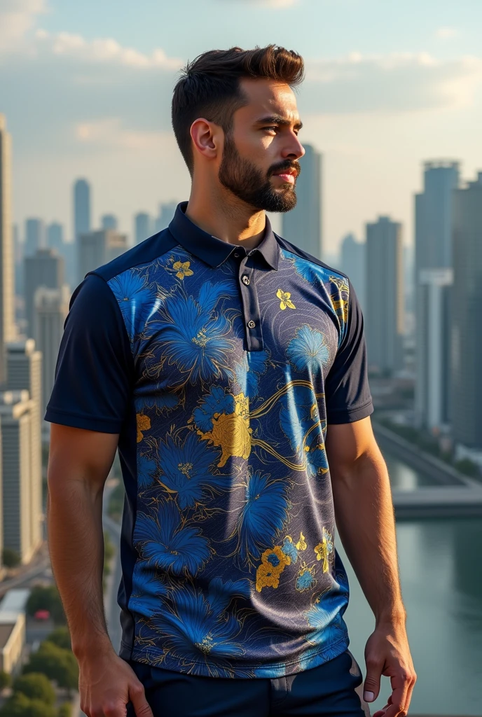 An interclass shirt with an Olympic theme that has the approval of a perfectionist. May it be beautiful and stunning