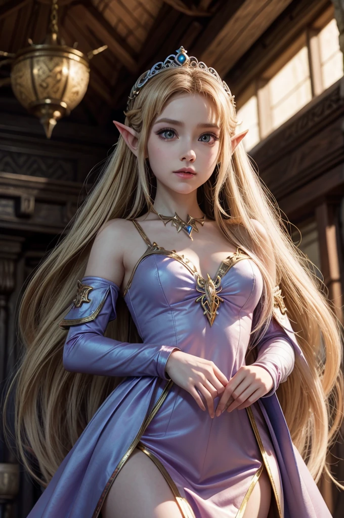 Princess zelda Light dragon antropomorfica form