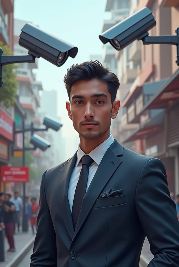 mm security system cctv survive man generate image smart face businessman boy included my phone number 834 9922 146 included area name sarvamangala Nagar korba special background number