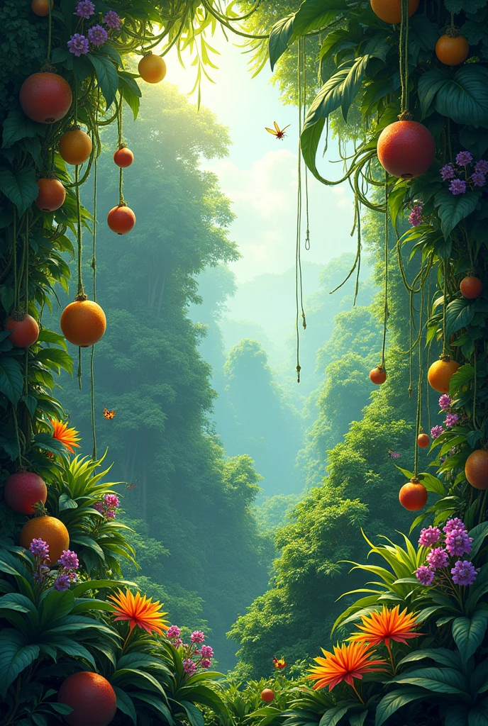 Fruit plants jungle