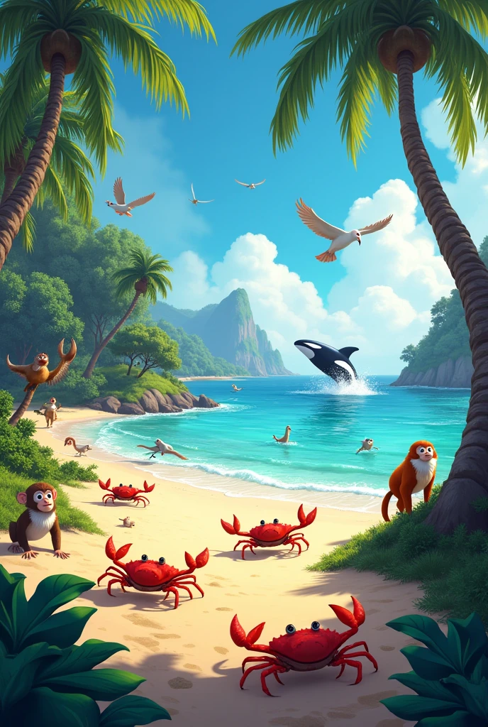 (fantasia00d), (3DMM), ((((Shark with rat body, patas de rato, pelos de rato, shark head and shark tail)))), on the sand of the beach in the middle of several people, people in the sea water, Fat women in bikinis, Velhos com barrigas grandes, (children defecating), (Family on a picnic (comer um frango assado)), (fantasia00d)
