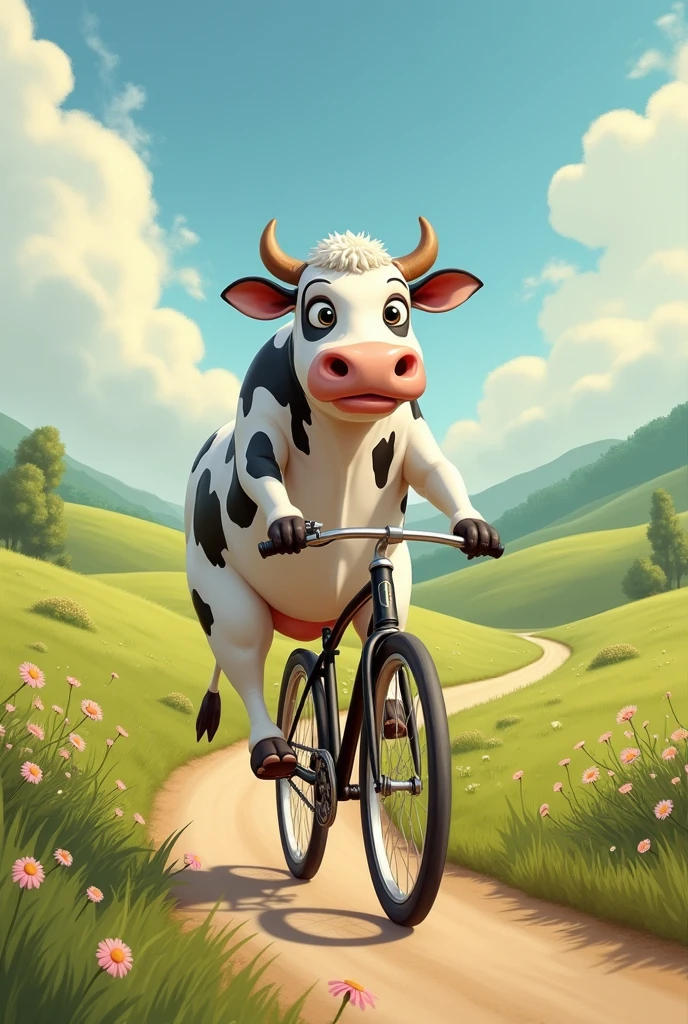 Cow cycling in the honest 