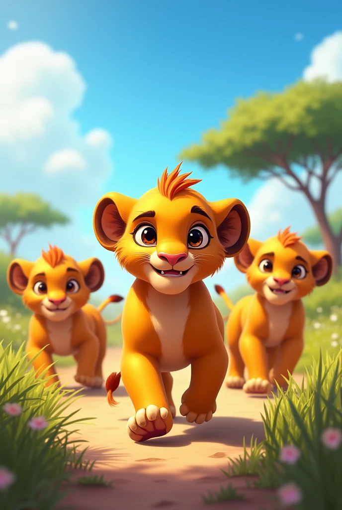 Lion kids prade