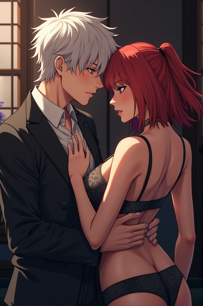 sukuna and gojo having sex with megumi from jujutsu kaisen