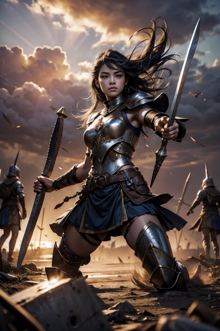 Draw School Subjects as Warriors!