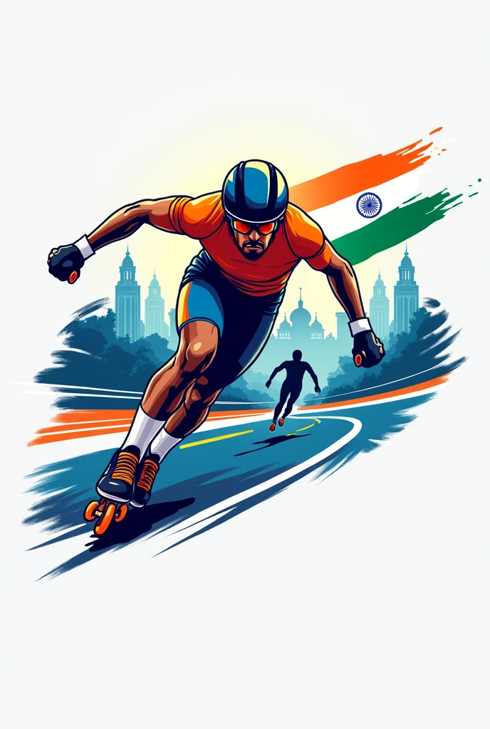 Breathless mumbai logo for Indian roller speed Skating premier league