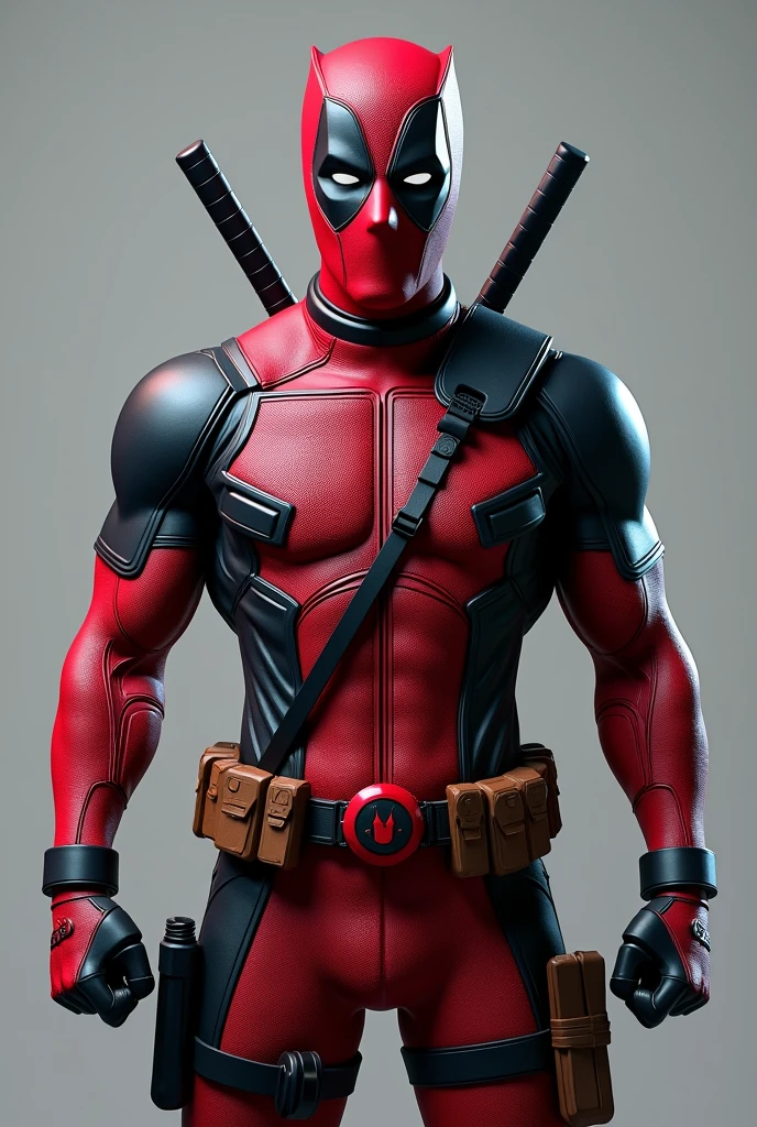 I want Deadpool in 3D style with very high quality 